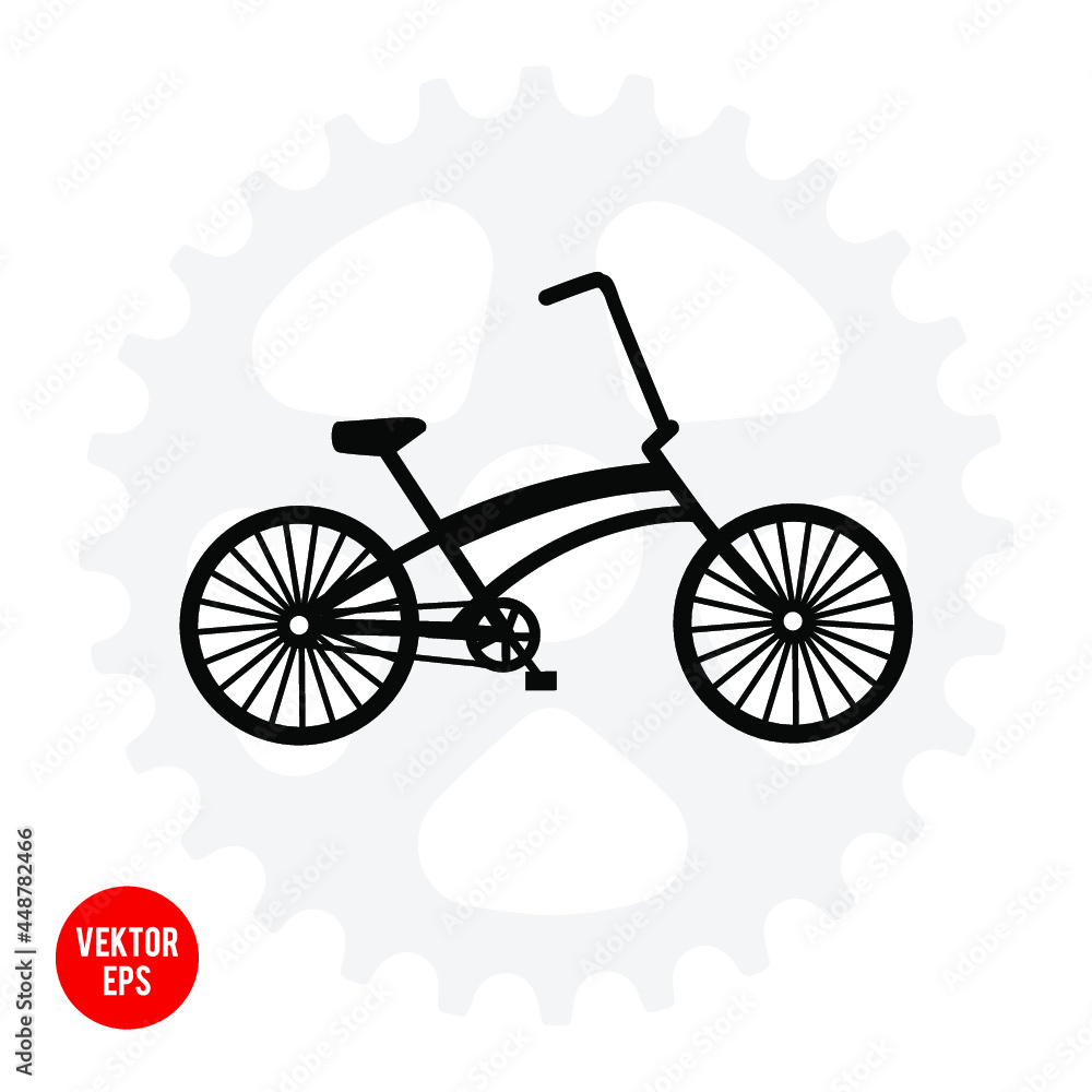 Fototapeta premium Bicycle. Bicycle icons vector. Bike.