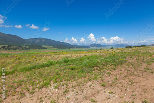 landscape with sky and clouds