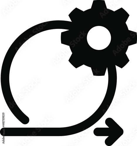 
Sprint, Scrum Process icon , vector