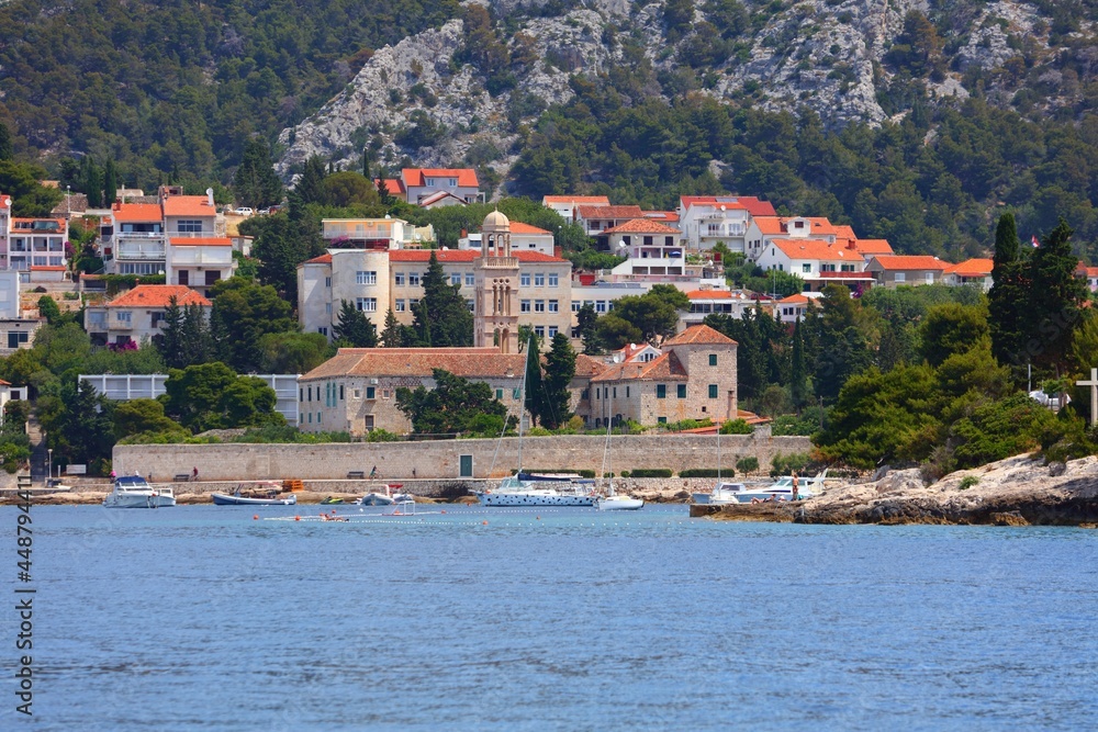 Hvar town in Croatia