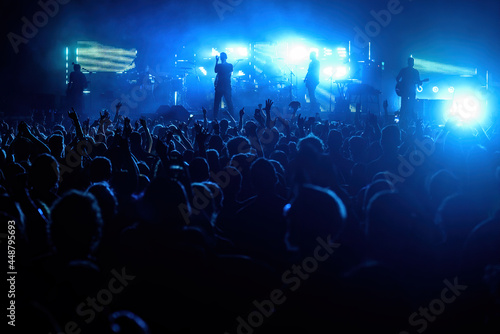 crowd at concert © Cristian