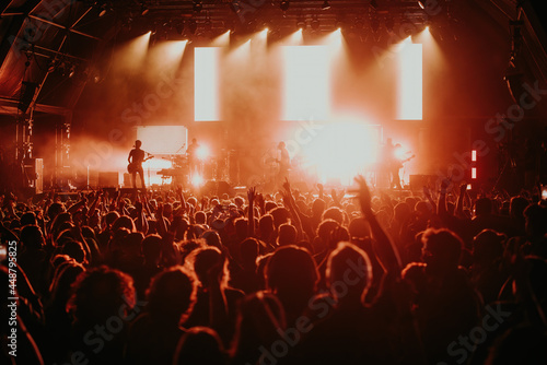 crowd at concert