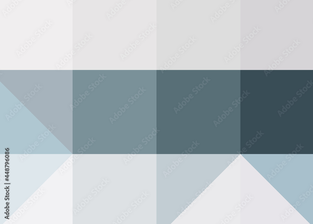 Abstract color Low-Polygones Generative Art background illustration