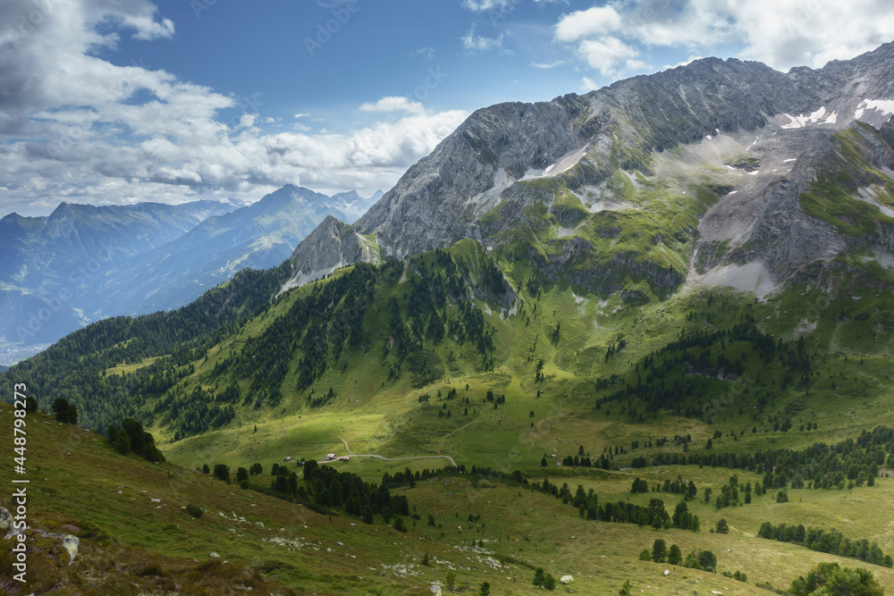 Bergidylle in den tiroler Alpen