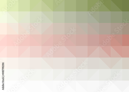 Abstract color Low-Polygones Generative Art background illustration
