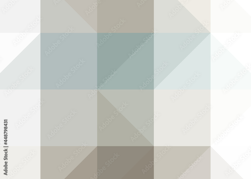 Fototapeta premium Abstract color Low-Polygones Generative Art background illustration