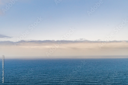 Paisaje con nubes en la costa de Tenerife