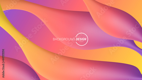 abstract background with waves