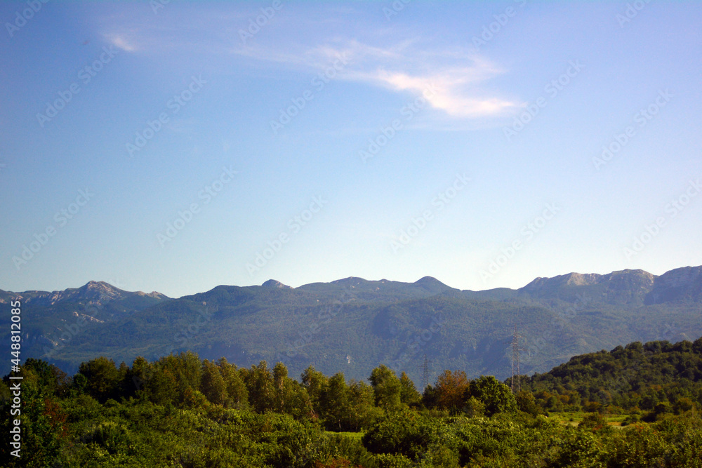 Naklejka premium Widok Chorwacja wyspa Murter