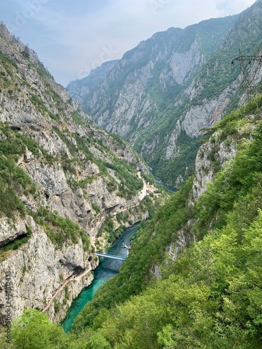 river in the mountains  in Montenegro