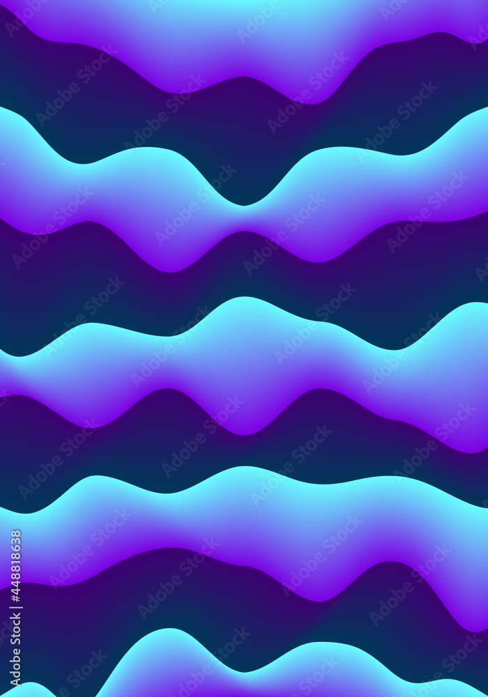 Abstract Fluid Pattern Conceptual Vivid Cyan Violet Gradient Vertical Background Design Template Abstract Fluid Pattern Conceptual Vivid Cyan Violet Gradient Vertical Background Design Template