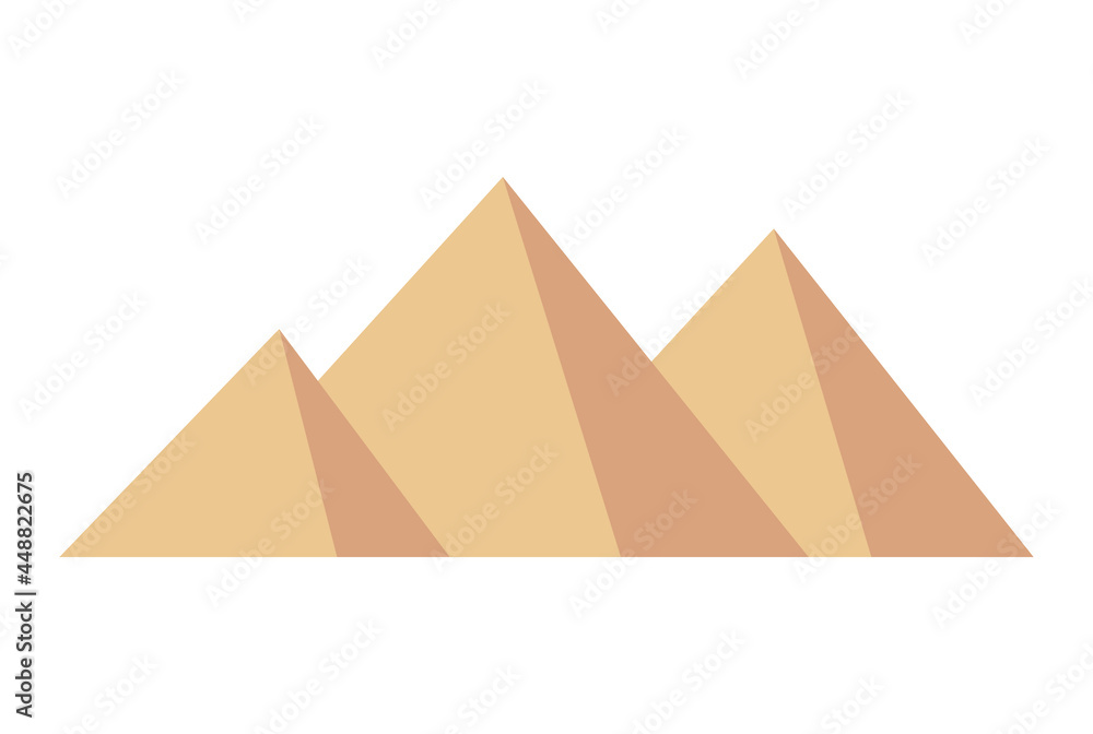 Egyptian pyramids landmark