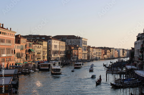 Meraviglioso tramonto su Venezia 