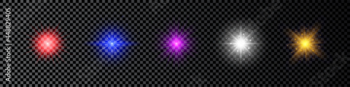 Light effect of lens flare
