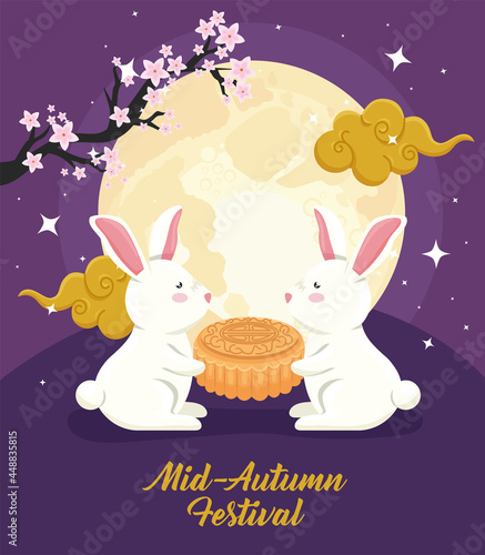 mid autumn festival poster