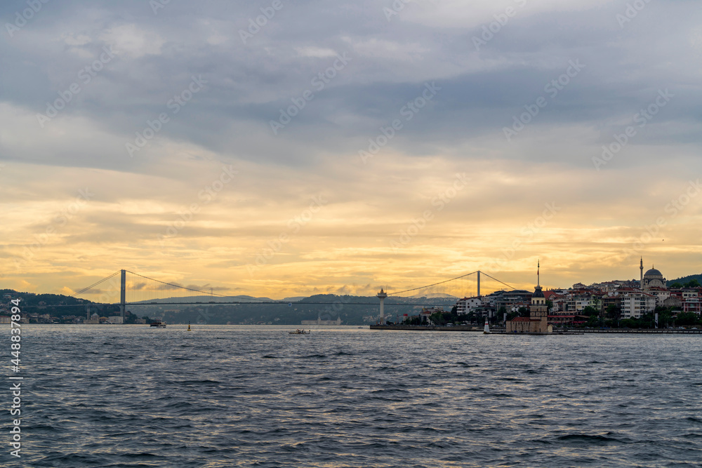 Bosphorus at sunrise.