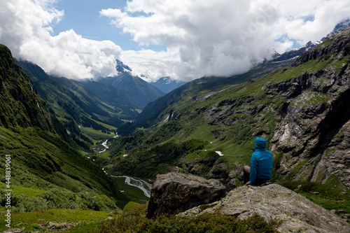 Foto valley madraner uri switzerland hiking jacket blue