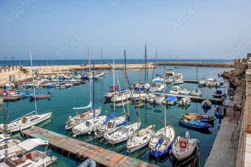 Port w Giovinazzo, Puglia, Włochy