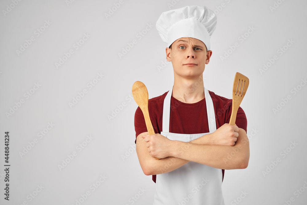 man in chef uniform cooking kitchen lifestyle man in chef uniform cooking kitchen lifestyle