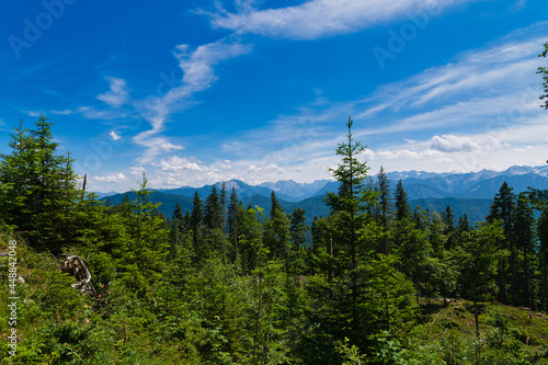 Blick in die Alpen