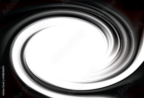 Vector black backdrop of swirling texture