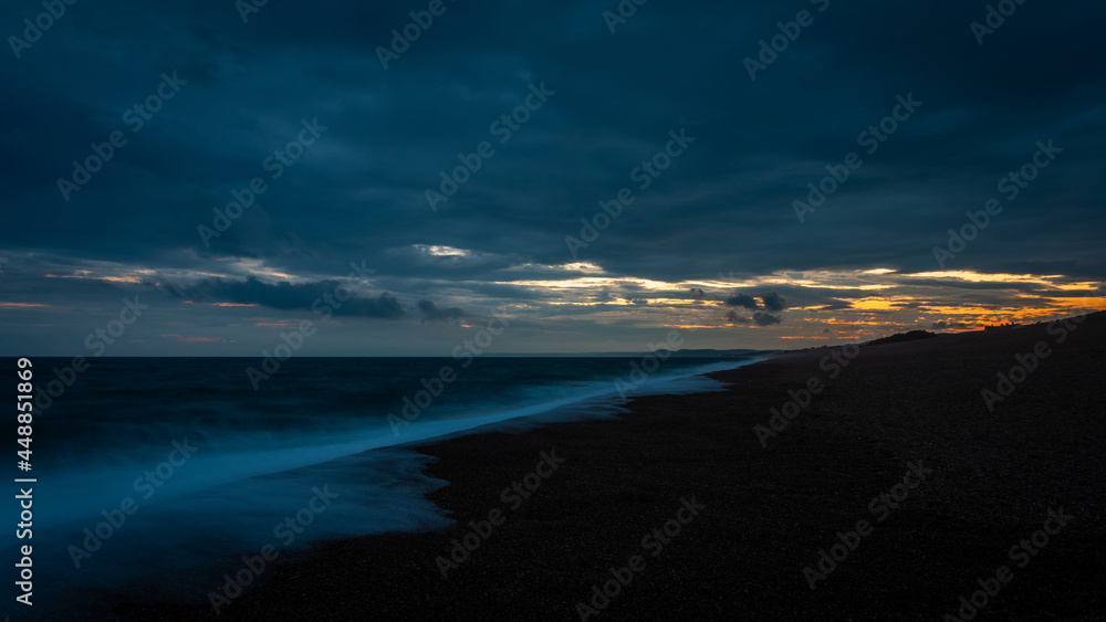 Chesil Beach Sunset, Weymouth, Dorset Jurassic Coast