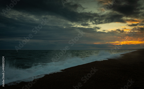 Chesil Beach Sunset, Weymouth, Dorset Jurassic Coast © www.karlredshaw.com