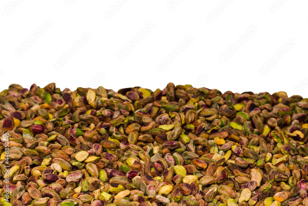 Peeled tasty pistachios as a background. Peeled tasty pistachios as a background.