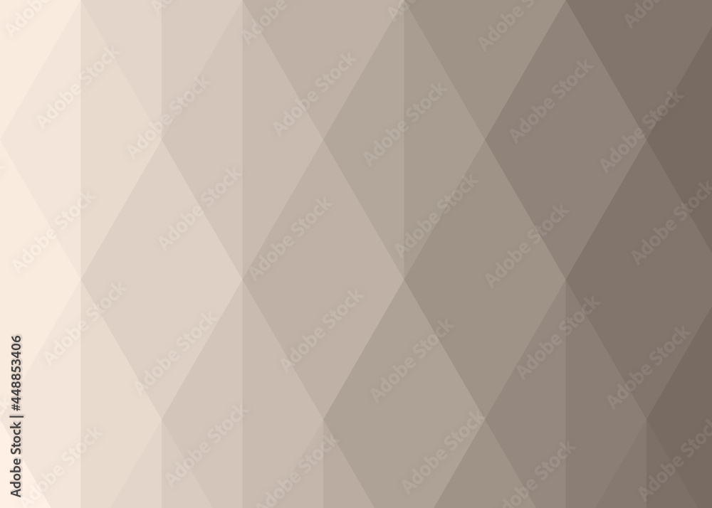Fototapeta premium Abstract color Low-Polygones Generative Art background illustration