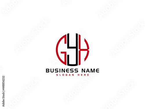 Creative GYX Logo Letter Vector Image Design For Your Business photo