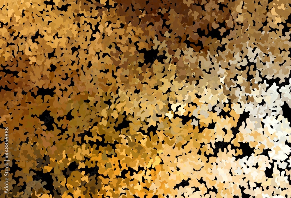 Dark Orange vector backdrop with memphis shapes. Dark Orange vector backdrop with memphis shapes.