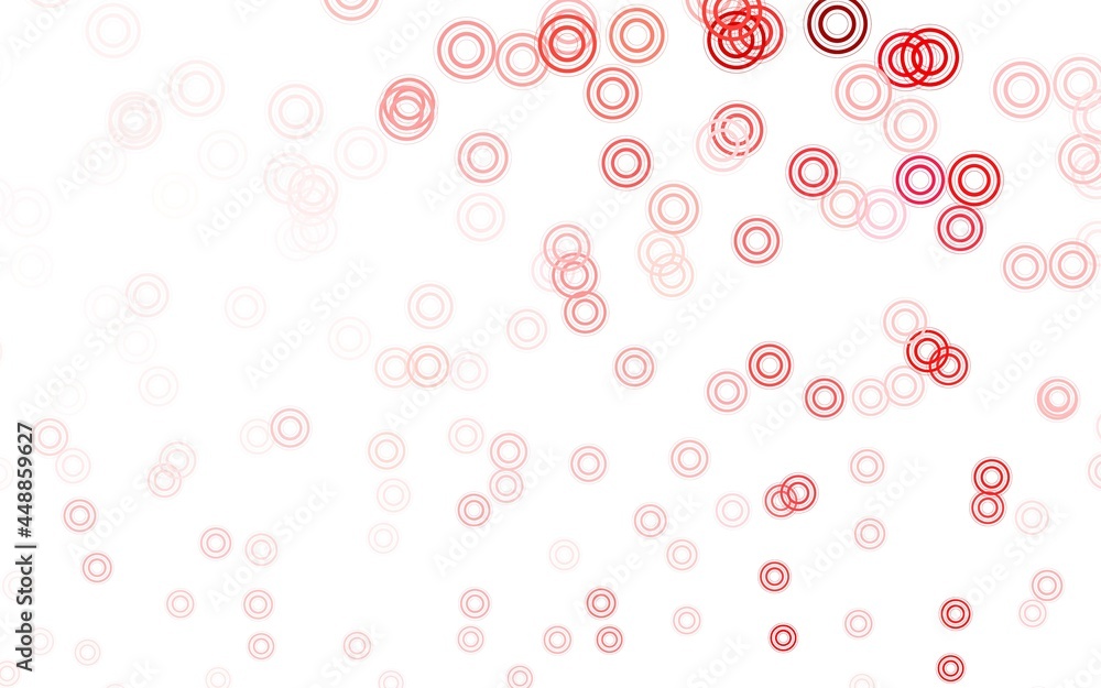 Light Pink, Red vector backdrop with dots. Light Pink, Red vector backdrop with dots.