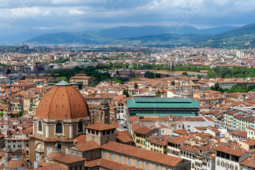 Red rooftops of Florence