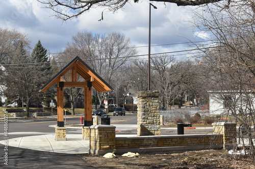 Como Park in Spring Time photo