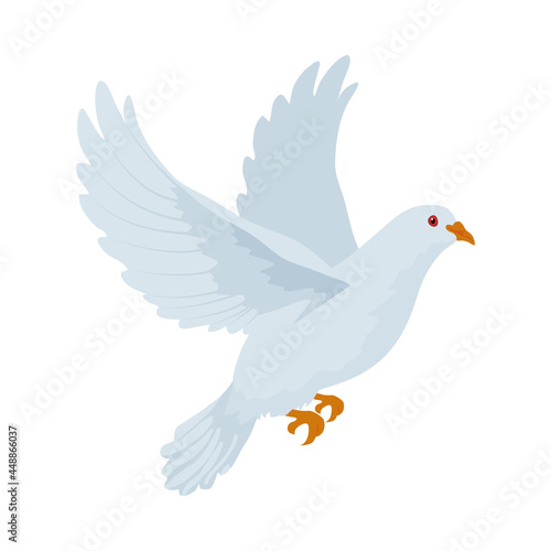 white dove icon © Jeronimo Ramos