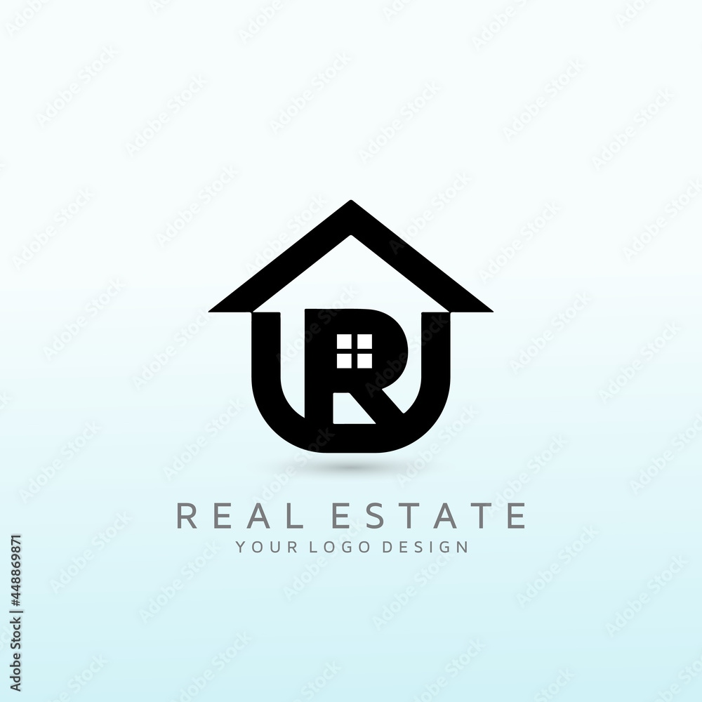 apartments in luxury real estate developments logo letter R apartments in luxury real estate developments logo letter R