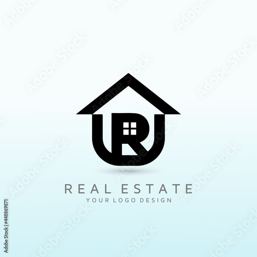 apartments in luxury real estate developments logo letter R