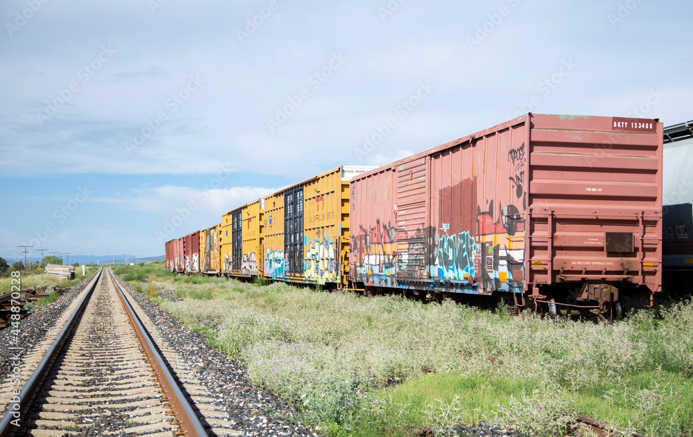 
Abandoned trains