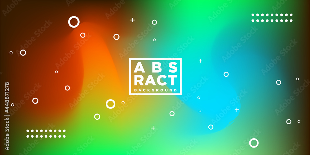 Obraz premium Modern Hologram Blur Colorful Abstract Background Design for web design