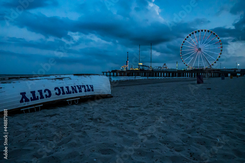 Atlantic City Board Walk View 