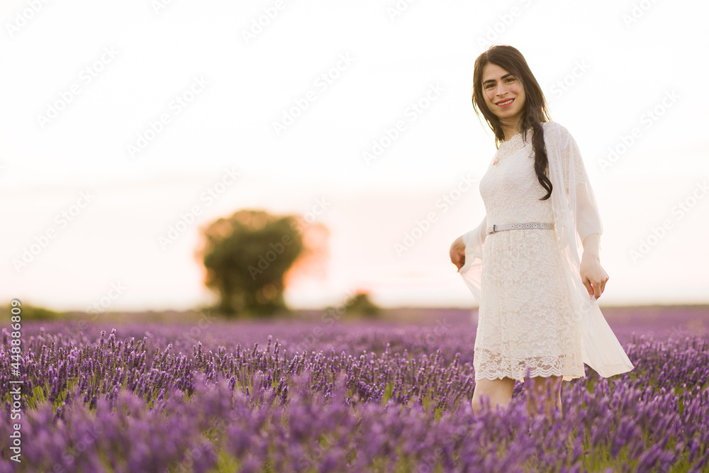 transgender woman enjoy the lavender camps from Brihuega Guadalajara. lifestuyle transgender woman enjoy the lavender camps from Brihuega Guadalajara. lifestuyle
