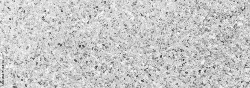 Panorama of White granite tile floor outside the building pattern and seamless background Panorama of White granite tile floor outside the building pattern and seamless background