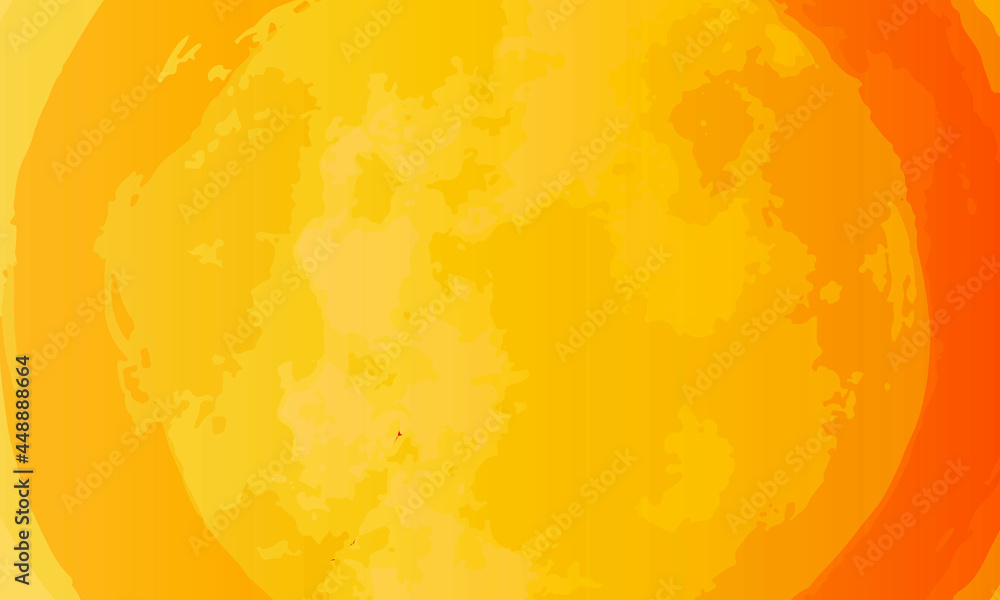 Abstract yellow watercolor background for your design, watercolor background concept, vector illustrator.