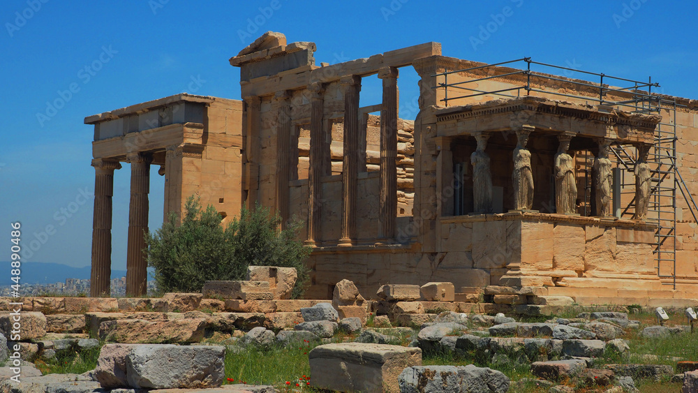 ruins of ancient Greek forum