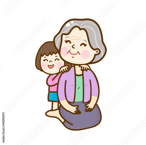 Cartoon for mother   s day vector.
