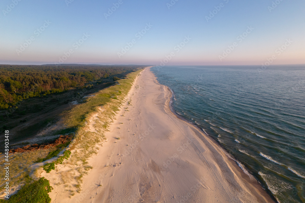 © Hernandez & Sorokina/Stocksy - Aerial View Of Seashore In Europe © Hernandez & Sorokina/Stocksy - Aerial View Of Seashore In Europe