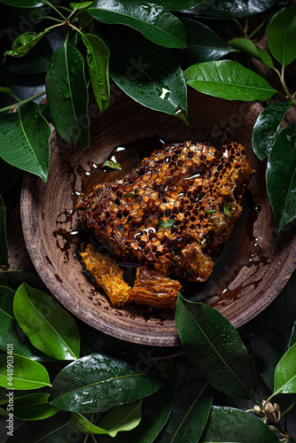 Still-life with Raw HoneyComb