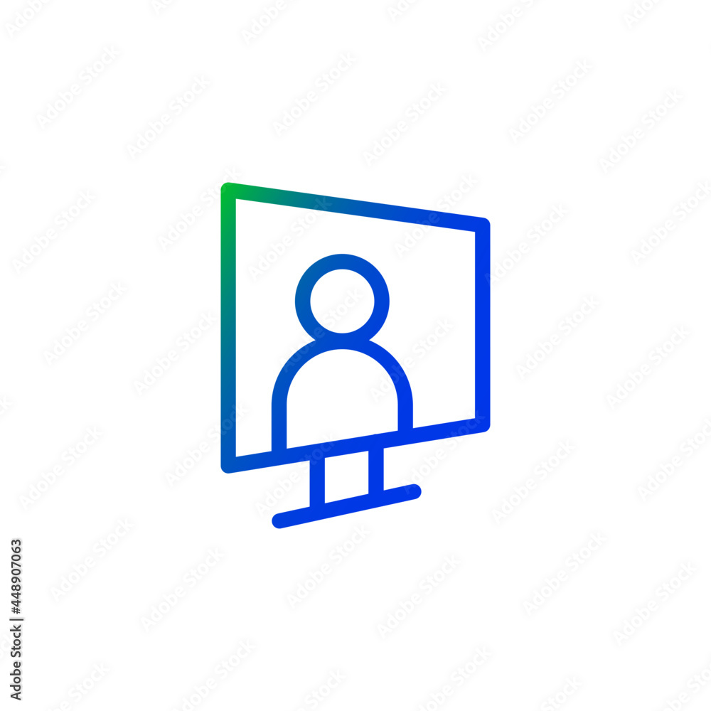 Video conference icon Video conference icon