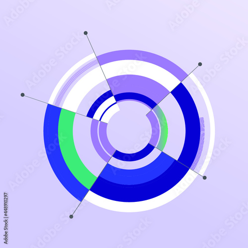 technological hud graphic