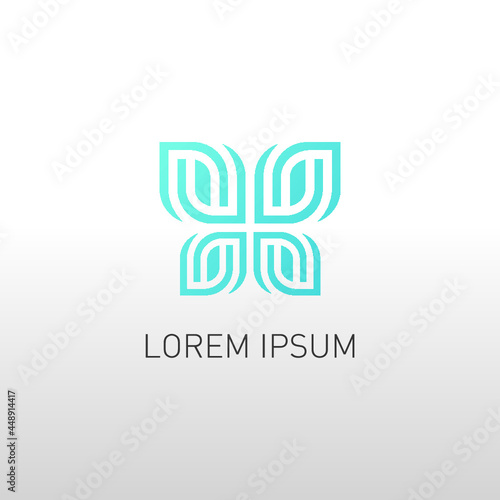 corporate butterfly logo design